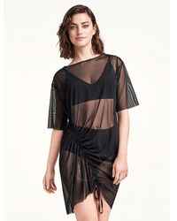 Wolford - Transparent Soft Tulle Yoon Beach Cover Up - Lyst
