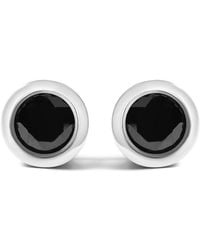 Haus of Brilliance - 925 Sterling 9 1/2 Cttw Round Brilliant-Cut Diamond Stud Earrings With Screw Backs - Lyst