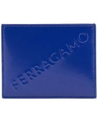 Ferragamo - Salvatore Embossed Card Case - Lyst