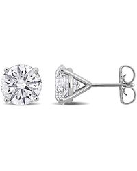 Created Forever - 5Ct Tw Lab-Grown Diamond Martini-Style Stud Earrings - Lyst