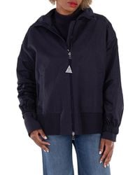 Moncler - Loup Bomber Jacket, Brand Size 3 - Lyst