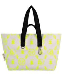 Philipp Plein - Monogram Print Nylon Tote Bag - Lyst