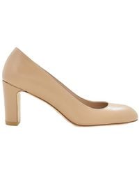 Stuart Weitzman - Vida 75 Block Heel Pumps - Lyst