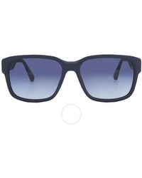 Calvin Klein - Gradient Rectangular Sunglasses Ckj21631s 400 56 - Lyst