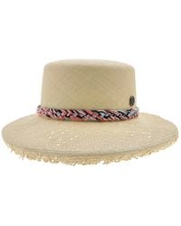 Maison Michel - Ladies New Kendall Braided-Strap Hat - Lyst