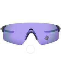 Oakley - Evzero Blades Prizm Violet Mirrored Shield Sunglasses Oo9454 945421 138 - Lyst