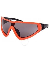 Moncler - Wrapid Smoke Wrap Sunglasses Ml0249 43a 00 - Lyst