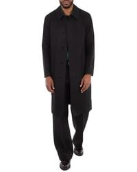Burberry - X Minecraft Monogram Motif Cotton Gabardine Car Coat, Brand Size 50 Us - Lyst
