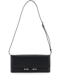 Tom Ford - Crossbody Bag With Adjustable Shoulder Strap And T Plaque Closure - Lyst