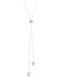 Swarovski - Una Angelic Y Pendant Necklace - Lyst