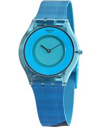 Swatch X Supriya Lele Quartz Blue Dial Watch