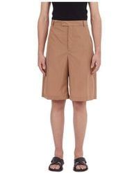 Ferragamo - Straight-Leg Shorts, Brand Size 50 Us - Lyst