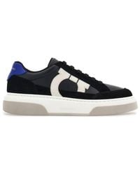 Ferragamo - Cassina Gancini Outline Low-Top Sneakers - Lyst
