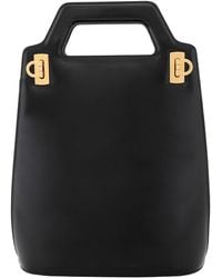 Ferragamo - Wanda North-South Top Handle Bag - Lyst