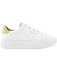 Bally - Clarys Leather Low-Top Sneakers - Lyst