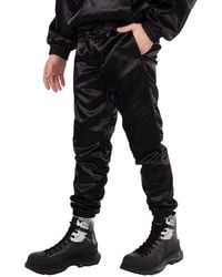 Etudes Studio - Tour Satin-Finish Trousers, Brand Size 44 (Us - Lyst