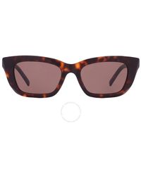 Givenchy - Brown Cat Eye Sunglasses Gv40015u 52e 53 - Lyst