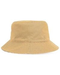Burberry - Reversible Cotton Bucket Hat - Lyst