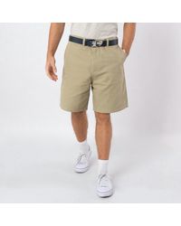 Burberry - Twill Weave Bermuda Cotton Shorts - Lyst