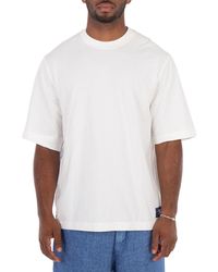 Burberry - Ekd Logo-Patch Cotton T-Shirt - Lyst