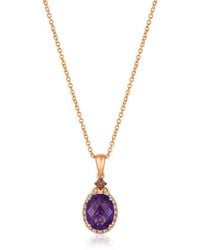 Le Vian - Ladies Grape Amethyst Necklaces Set - Lyst