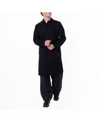 Burberry - Single Breasted Medium Car Coat, Brand Size 46 Us - Lyst