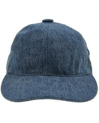 Van Palma - Palm Tree Embroidered Denim Baseball Cap - Lyst