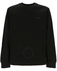 BOSS - Salbo Mirror Cotton Sweatshirt - Lyst