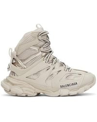Balenciaga - Mesh And Nylon Track Hike Sneakers, Brand Size 40 Us - Lyst