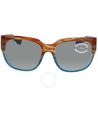 Costa Del Mar - Waterwoman Polarized Glass Cat Eye Sunglasses Wtw 251 ogglp 55 - Lyst