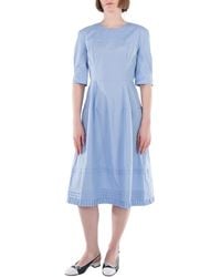 Marni - Iris A-Line Midi Dress, Brand Size 42 Us Size 10 - Lyst