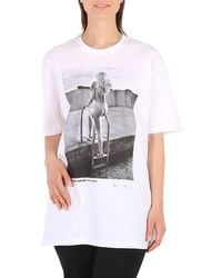 Wolford - Ladies Short-Sleeve Newton Cotton T-Shirt - Lyst