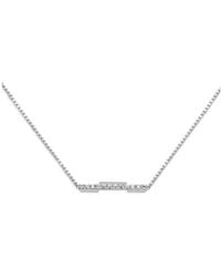 Gucci - Link To Love Necklace With Diamonds - Lyst