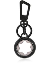 Montblanc - Emblem Detailed Spinning Keychain - Lyst