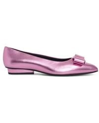 Ferragamo - Viva Ballet Flats - Lyst