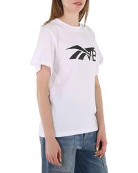 Reebok - X Victoria Beckham Logo T-shirt - Lyst