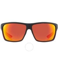 Maui Jim - Alenuihaha Hawaii Lava Wrap Sunglasses Rm839-07c 64 - Lyst