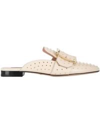 Bally - Janesse Studded Leather Mules, Brand Size 35 Us - Lyst