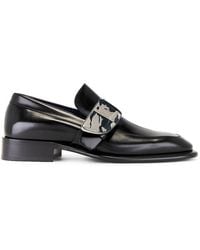 Burberry - Equestrian Knight Shield Loafers - Lyst