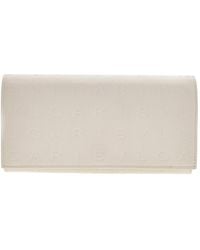 BVLGARI - Logo Infinitum Large Leather Wallet - Lyst
