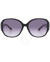 Guess Factory - Smoke Gradient Oval Sunglasses Gf0284 01b 60 - Lyst