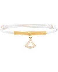 BVLGARI - Divas Dream Ivory Opal Fabric Bracelet - Lyst