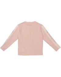 Champion - Girls Cotton Jersey Long-sleeve Logo T-shirt - Lyst