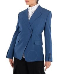 Burberry - Claudete Tailored Blazer Jacket, Brand Size 2 (Us - Lyst