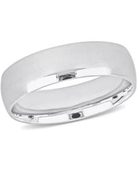 Amour - 6Mm Finish Wedding Band - Lyst