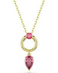 Swarovski - Mesmera-Tone Plated Pendant Necklace - Lyst