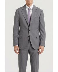 Brunello Cucinelli - Light Wool Silk Suit, Brand Size 54 (Us - Lyst