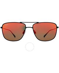 Maui Jim - Mikioi Hawaii Lava Navigator Sunglasses Rm887-02 54 - Lyst