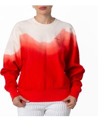 Ferragamo - Dip-Dye Effect Cotton Sweatshirt - Lyst