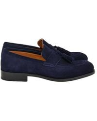 Ferragamo - Duca Suede Tassel Loafers - Lyst